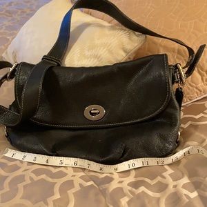 Coach purse with shoulder straps